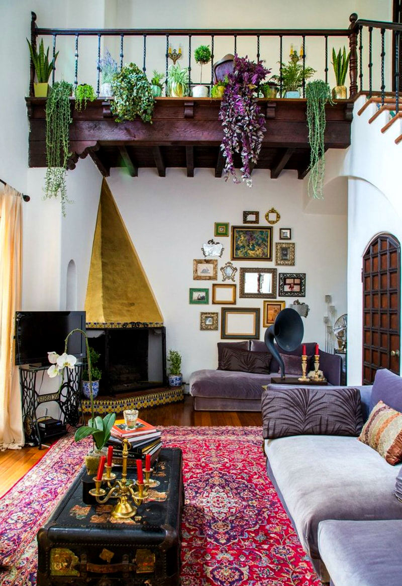 House Beautiful The 9 Boho Chic Interior Design Ideas