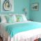 Favorite Turquoise Bedroom Ideas That Encourage Serene And Happy Mood 39